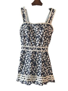 Shore shapes bathing suit women retro